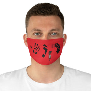 Five Toes Down Logo Fabric Face Mask