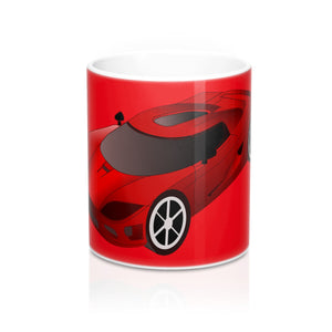 Five Toes Down Fast Car Mugs
