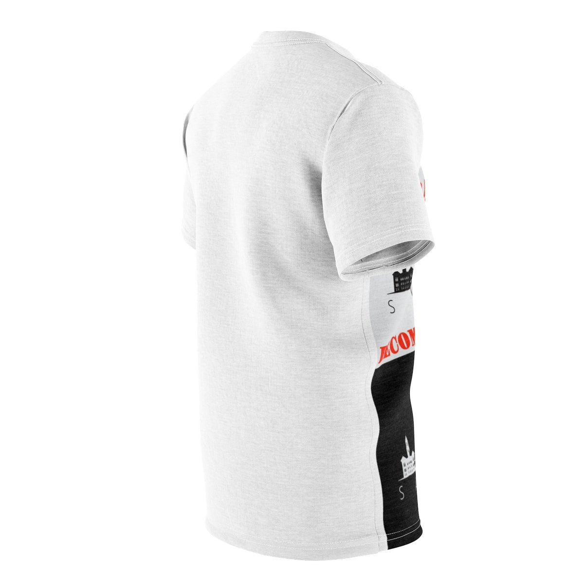 Five Toes Down Savannah Unisex Cut & Sew Tee White