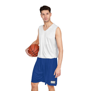 Five Toes Down Basketball Shorts Blue