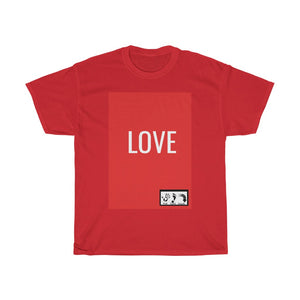 Five Toes Down Love Big (White) Unisex Tee