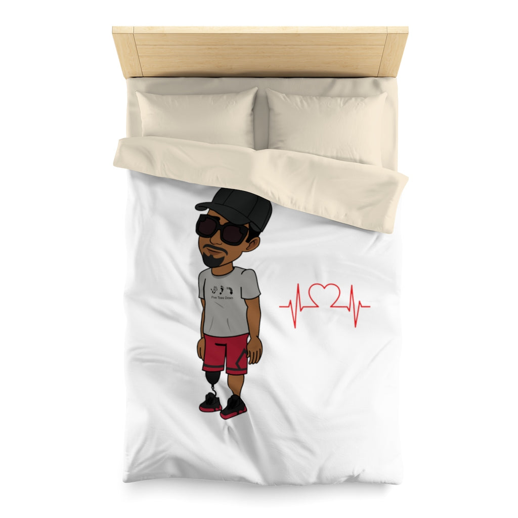 Five Toes Down Henry Microfiber Duvet Cover