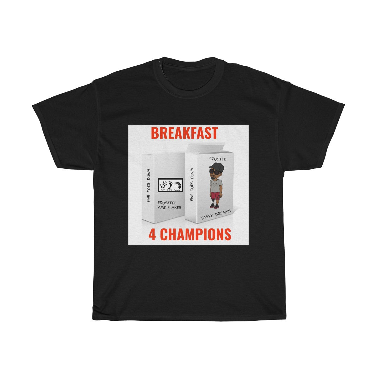 Five Toes Down Champions Unisex Tee