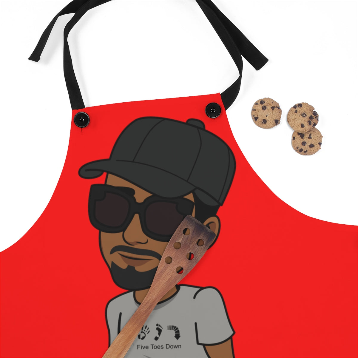 Five Toes Down Henry the Amputee Apron