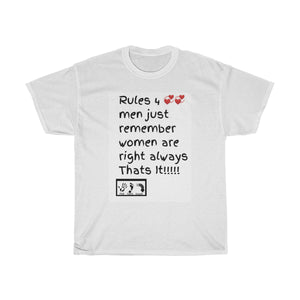 Five Toes Down Rules 4 Love Unisex Tee