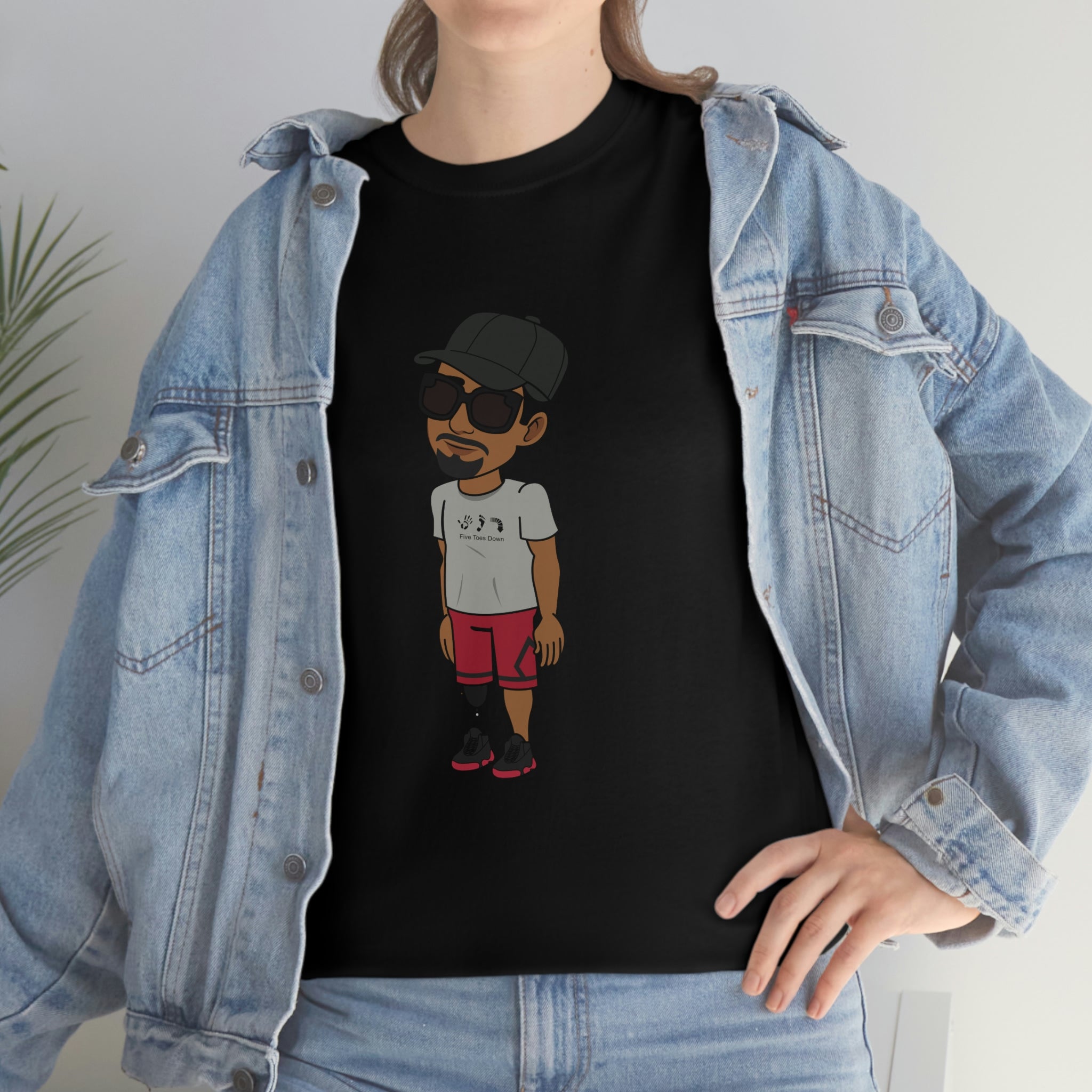 Five Toes Down Henry Unisex Tee