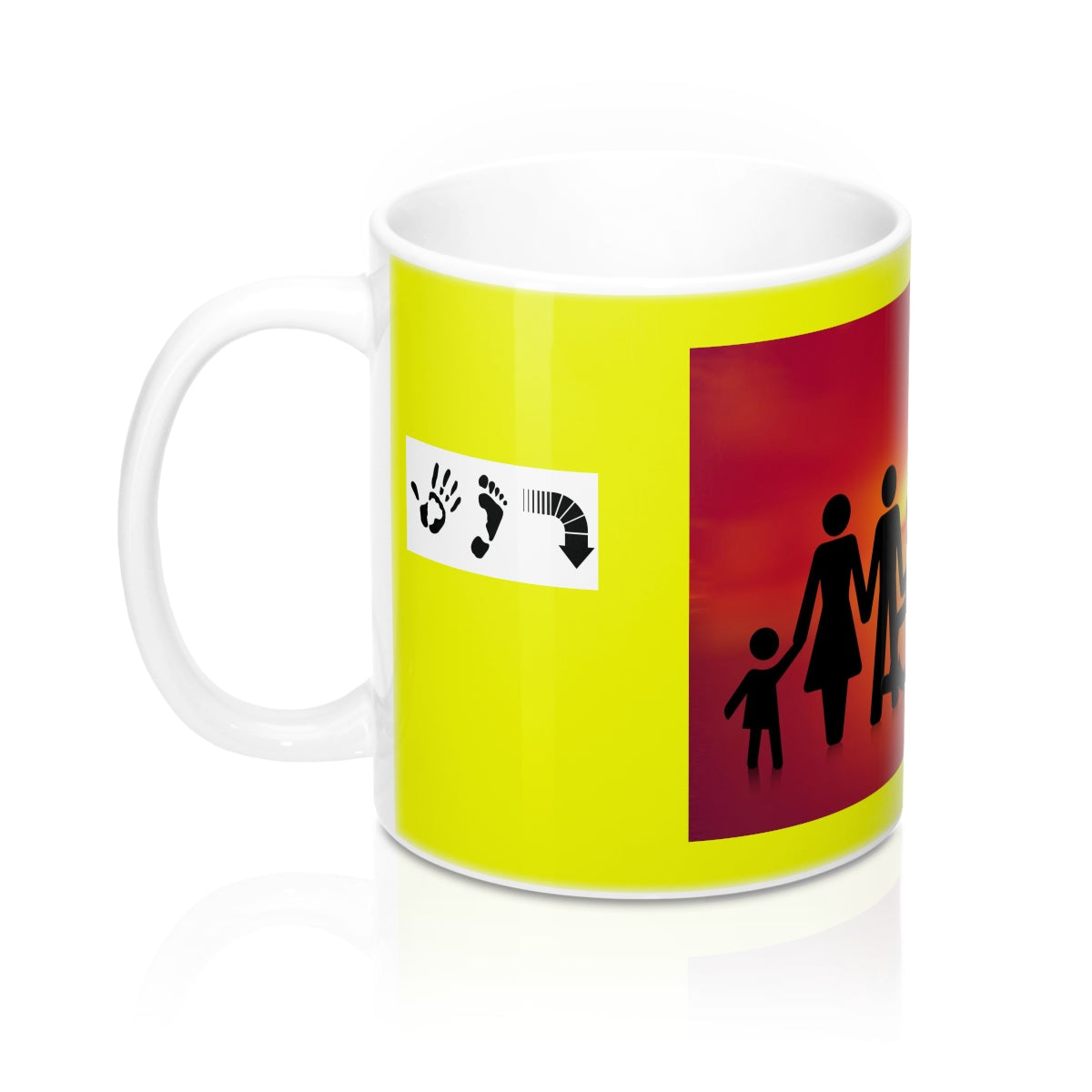Five Toes Down Family Mugs