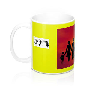 Five Toes Down Family Mugs