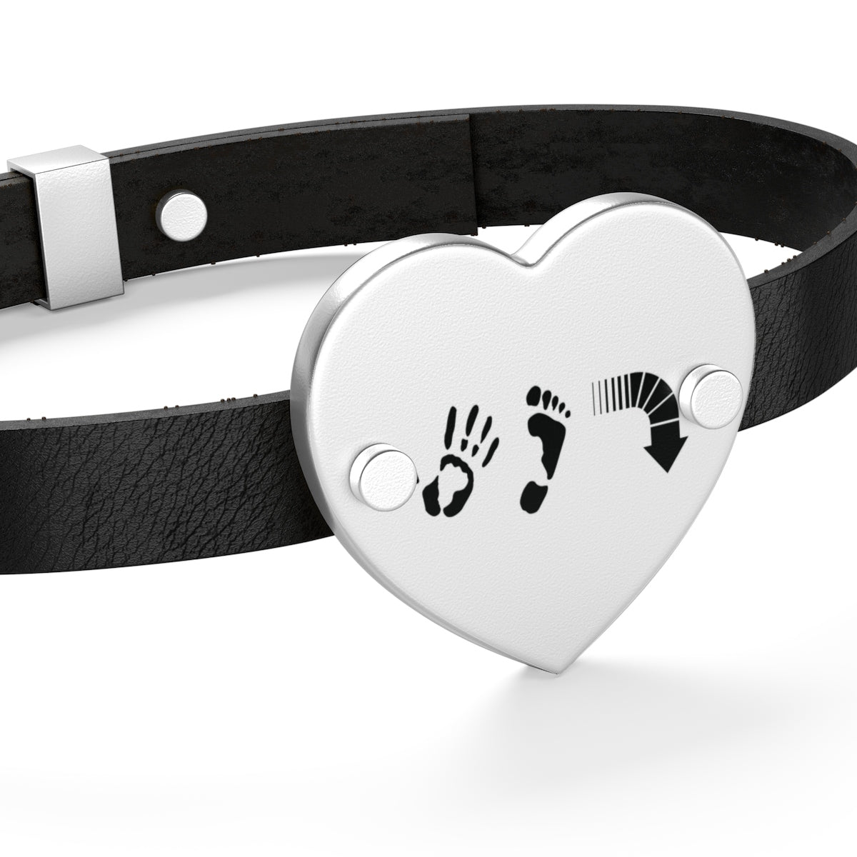 Five Toes Down Leather Bracelet
