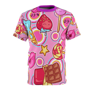 Five Toes Down Sweets Unisex Cut & Sew Tee