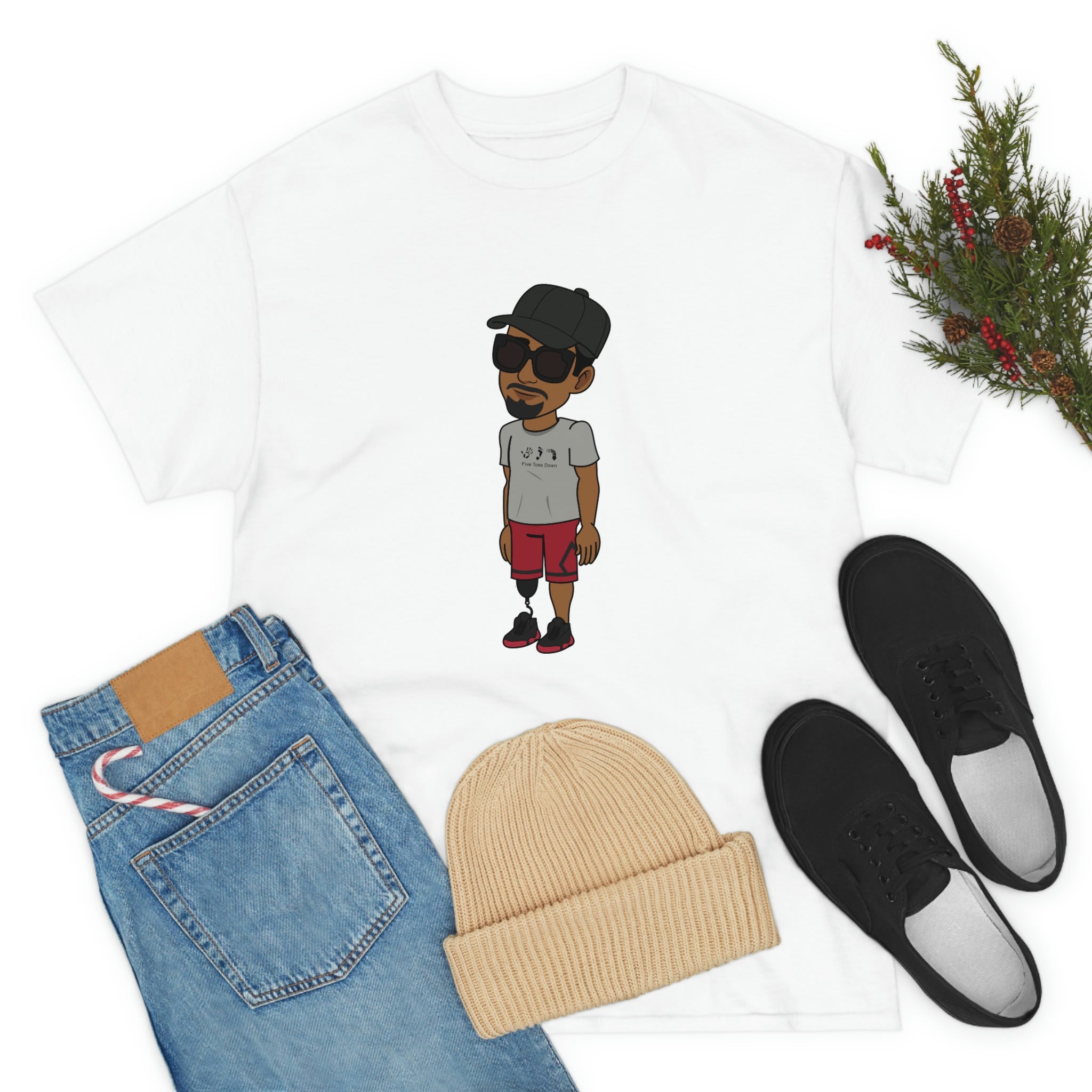 Five Toes Down Henry Unisex Tee