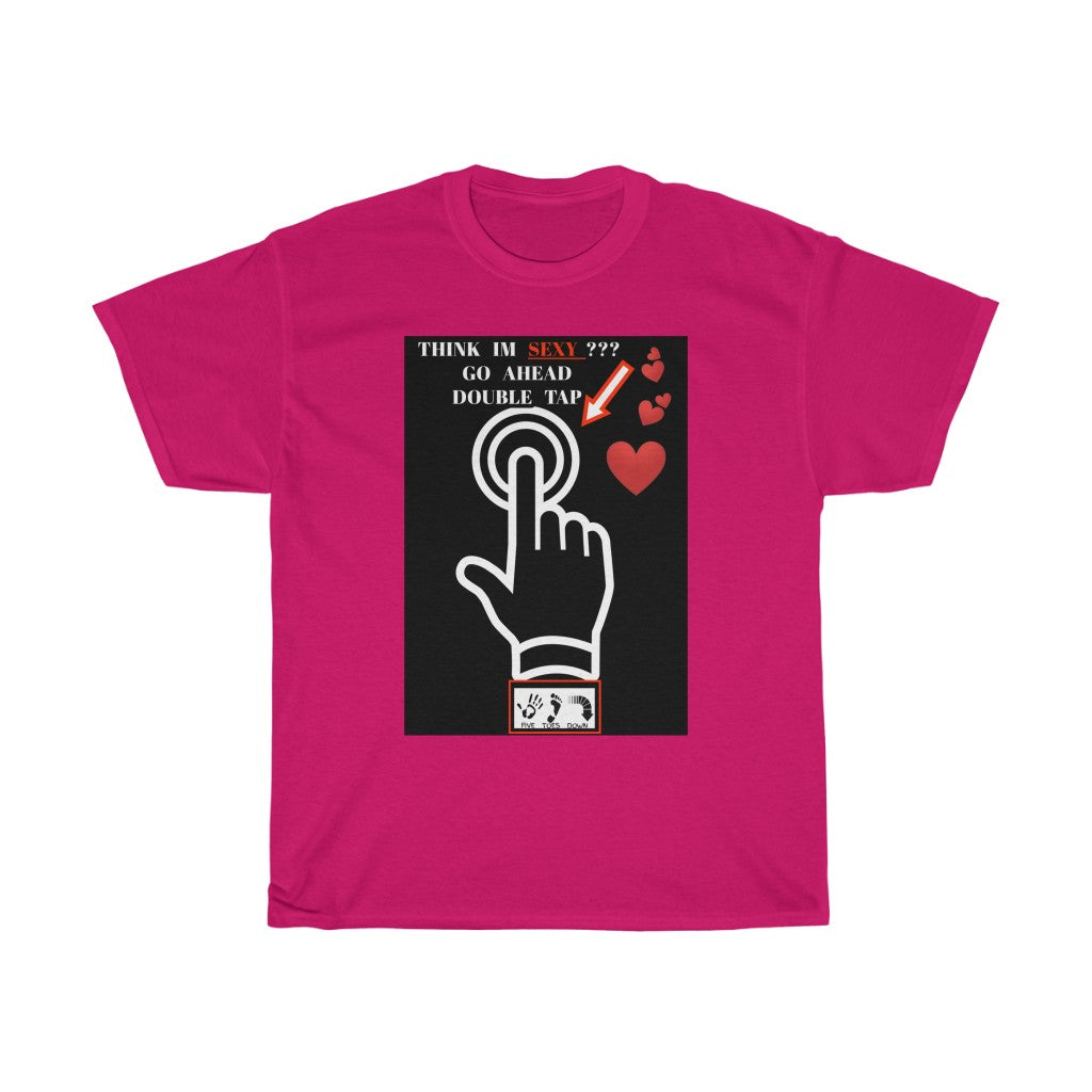 Five Toes Down Double Tap Unisex Tee