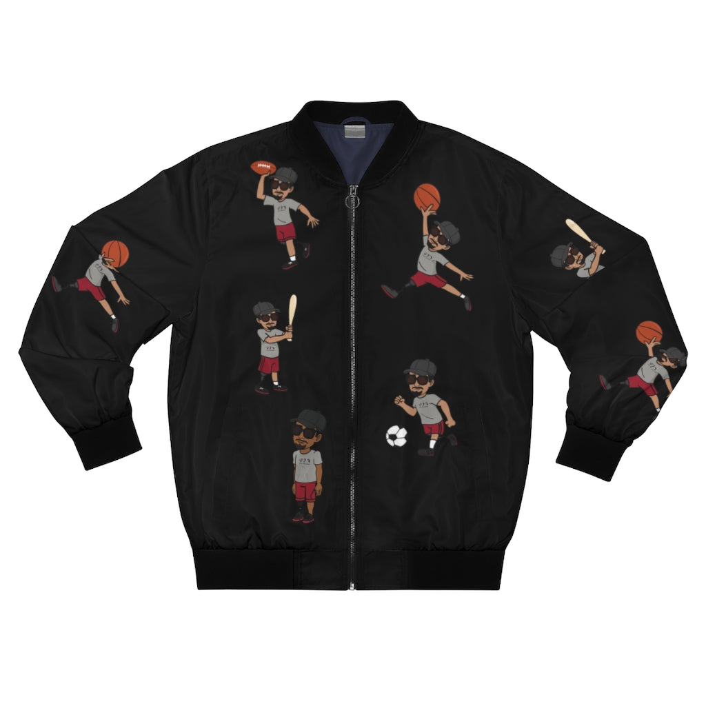 Five Toes Down Sports Men's Bomber Jacket