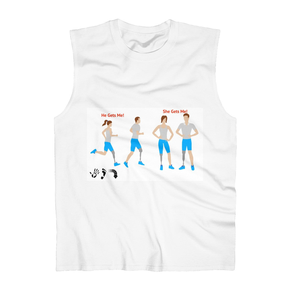 Five Toes Down Couple Sleeveless Tank
