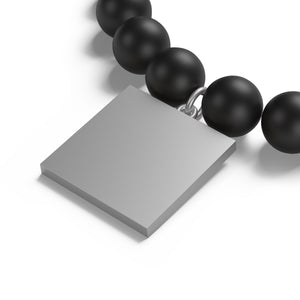 Five Toes Down Gamer Matte Onyx Bracelet