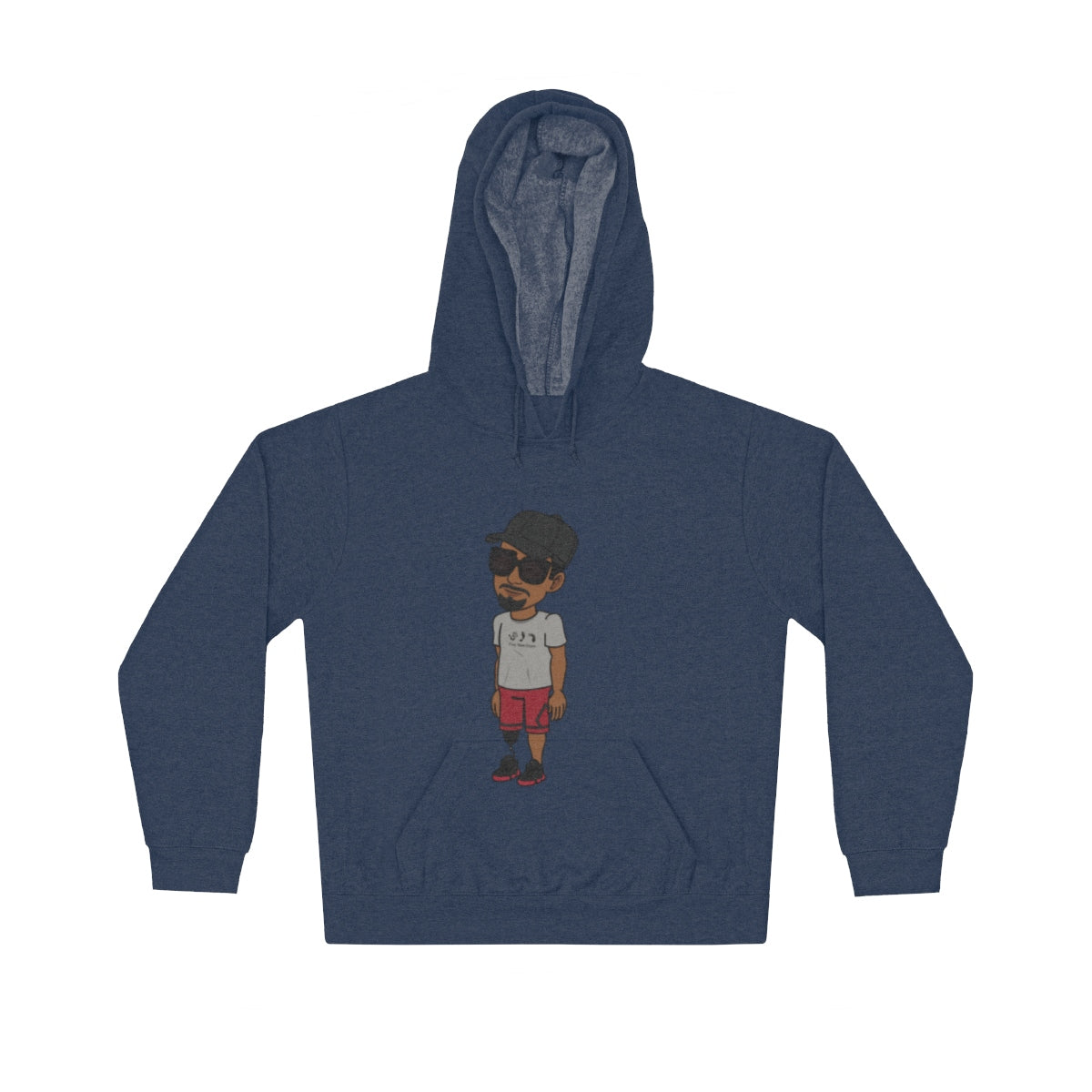 Five Toes Down Henry Amputee Unisex Lightweight Hoodie