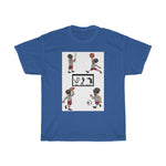 Five Toes Down Henry the Amputee Sports Unisex Tee white background
