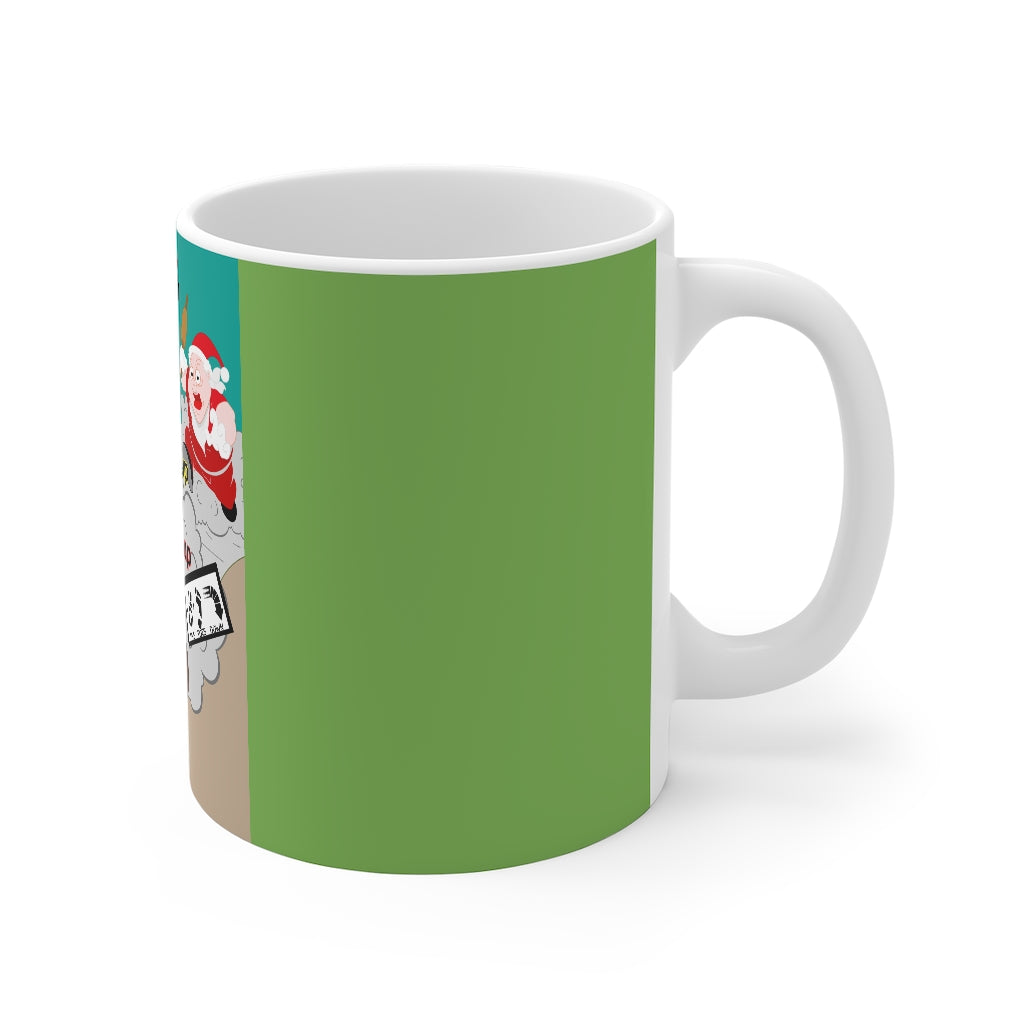 Five Toes Down Gingerbread Mug 11oz