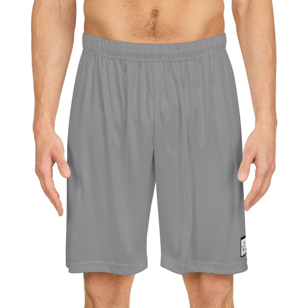 Five Toes Down Basketball Shorts Grey