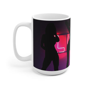 Five Toes Down Adult White Ceramic Mug