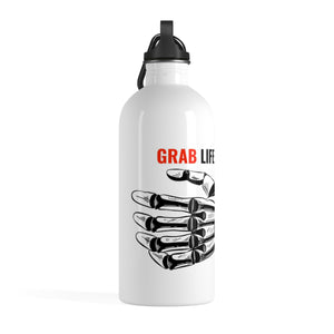 Five Toes Down Grab Life Stainless Steel Water Bottle