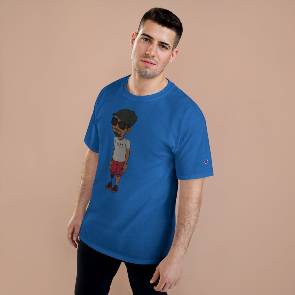 Five Toes Down Henry the Amputee Champion T-Shirt