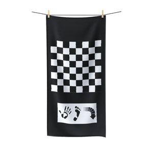 Five Toes Down Square Polycotton Towel