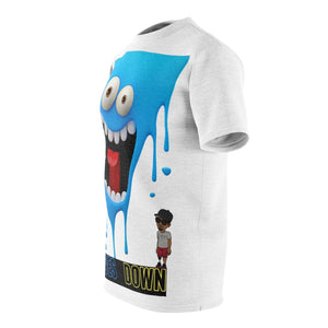 Five Toes Down Scream Unisex Cut & Sew Tee