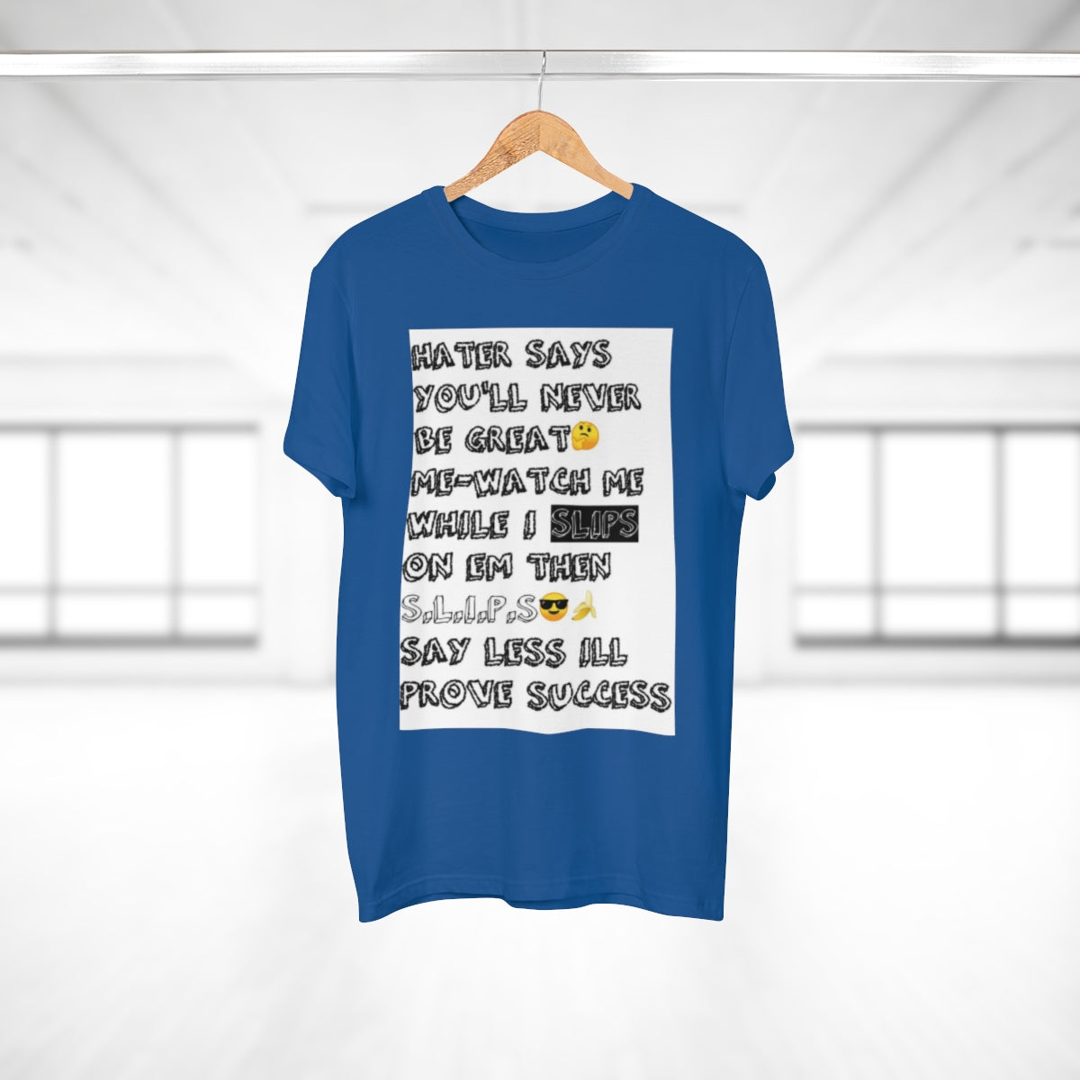 Five Toes Down Single Jersey Men's T-shirt Hater Says