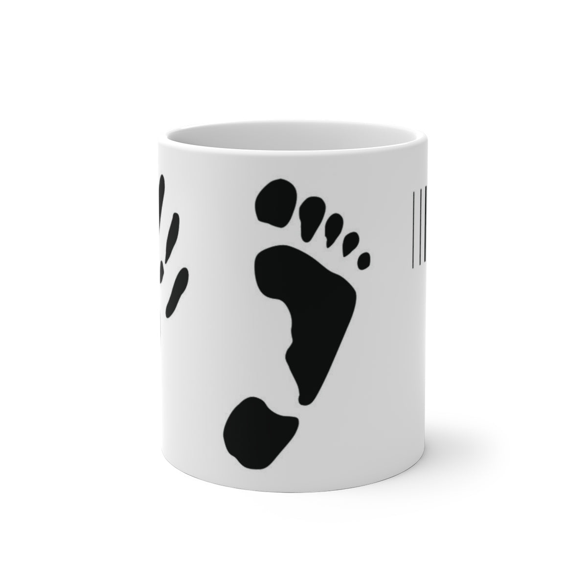 Five Toes Down Color Changing Mug
