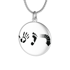 Five Toes Down Single Loop Necklace