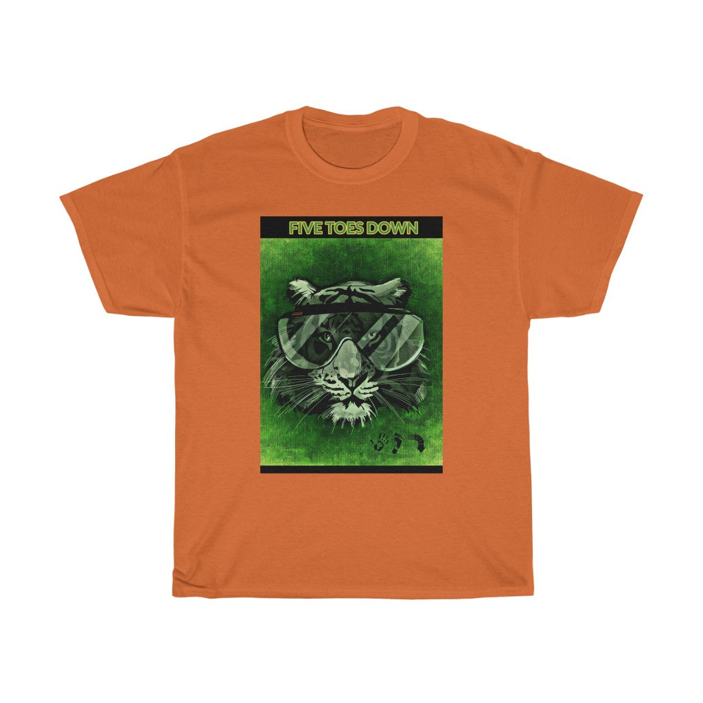 Five Toes Down Tiger Unisex Tee