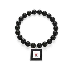 Five Toes Down Phantom Matte Onyx Bracelet