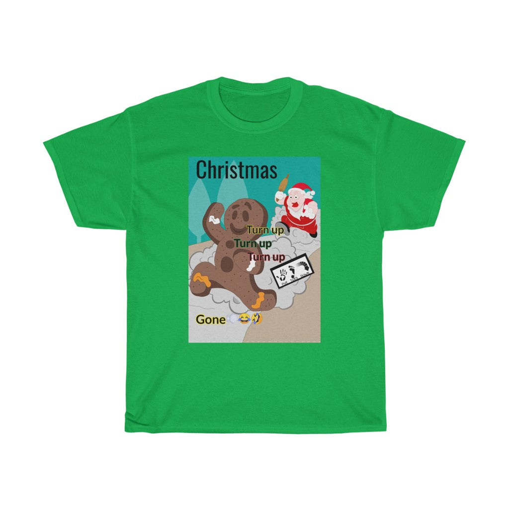 Five Toes Down Gingerbread Christmas Unisex Tee