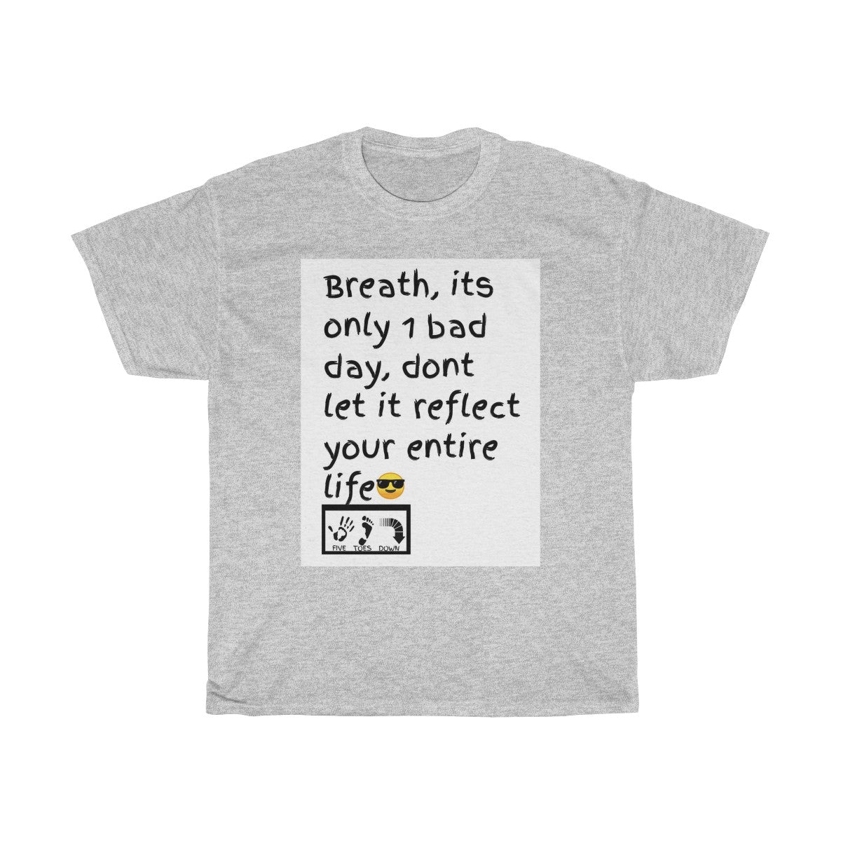 Five Toes Down Breath Unisex Tee