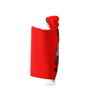 Five Toes Down Henry The Amputee Hooded Blanket