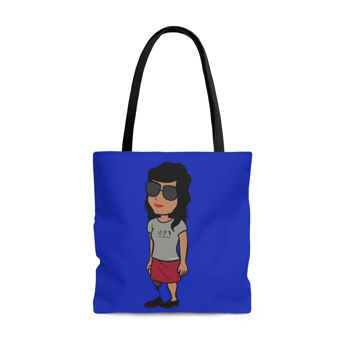 Five Toes Down Power Team Tote Bag