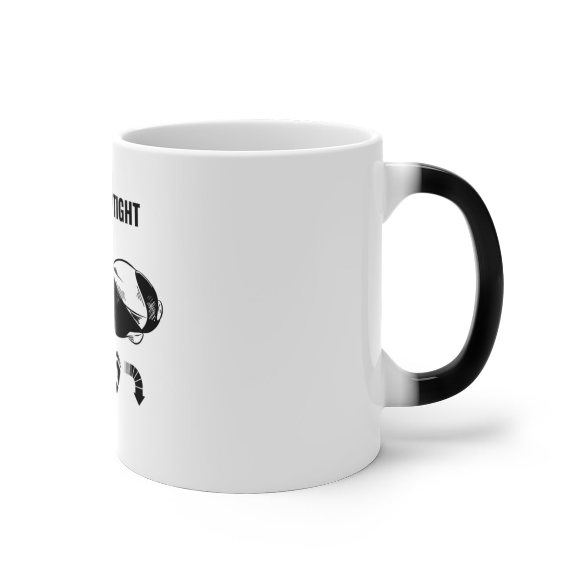 Five Toes Down Grab Life Color Changing Mug