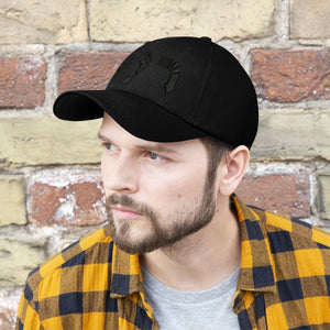 Five Toes Down Unisex Twill Hat Embroidered