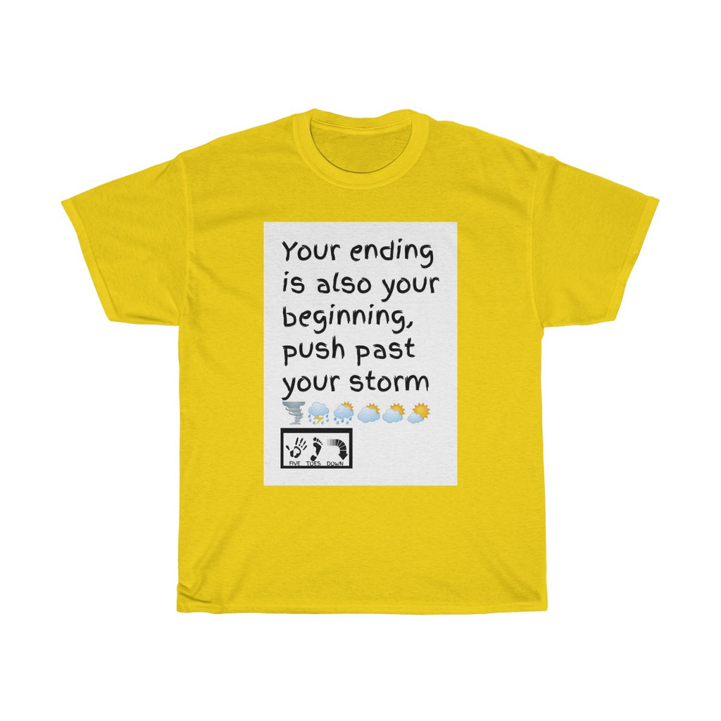 Five Toes Down Storm Unisex Tee