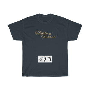 Five Toes Down Highly Favored Unisex Tee