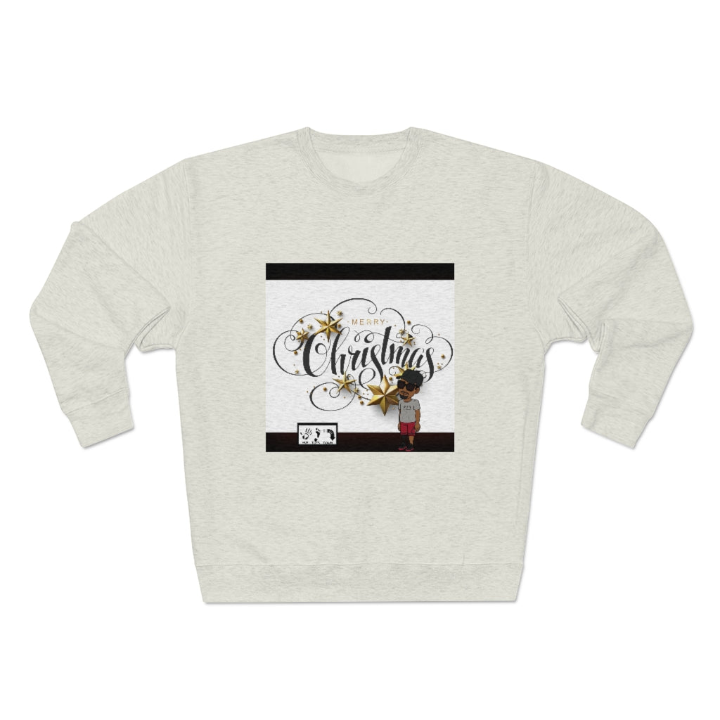 Five Toes Down Merry Christmas Unisex Sweatshirt/Blk