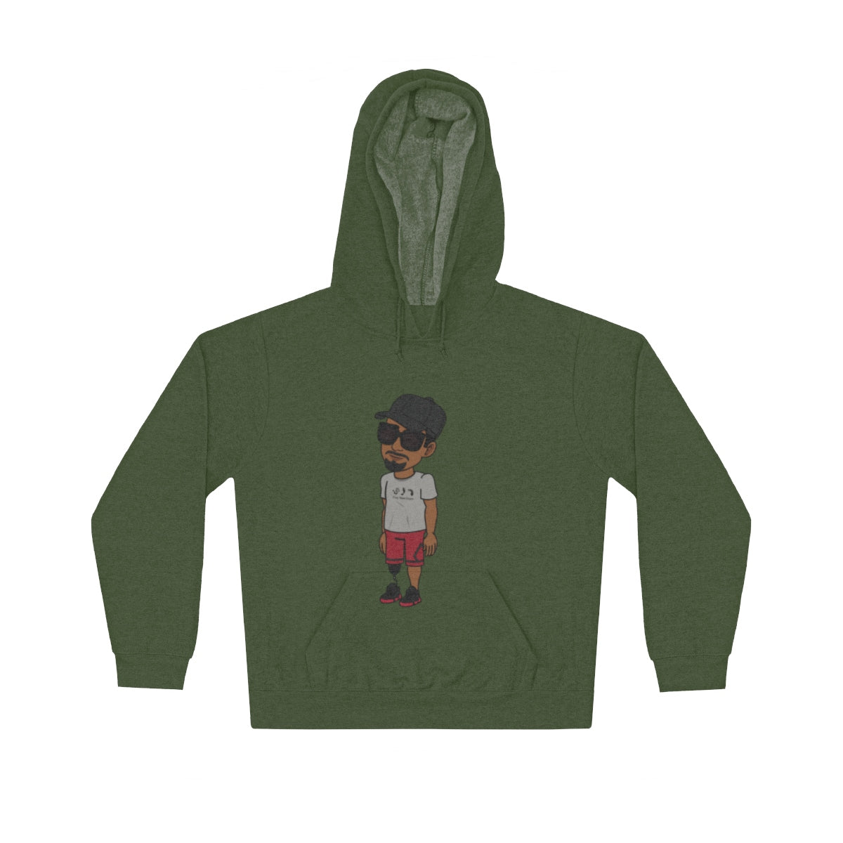 Five Toes Down Henry Amputee Unisex Lightweight Hoodie