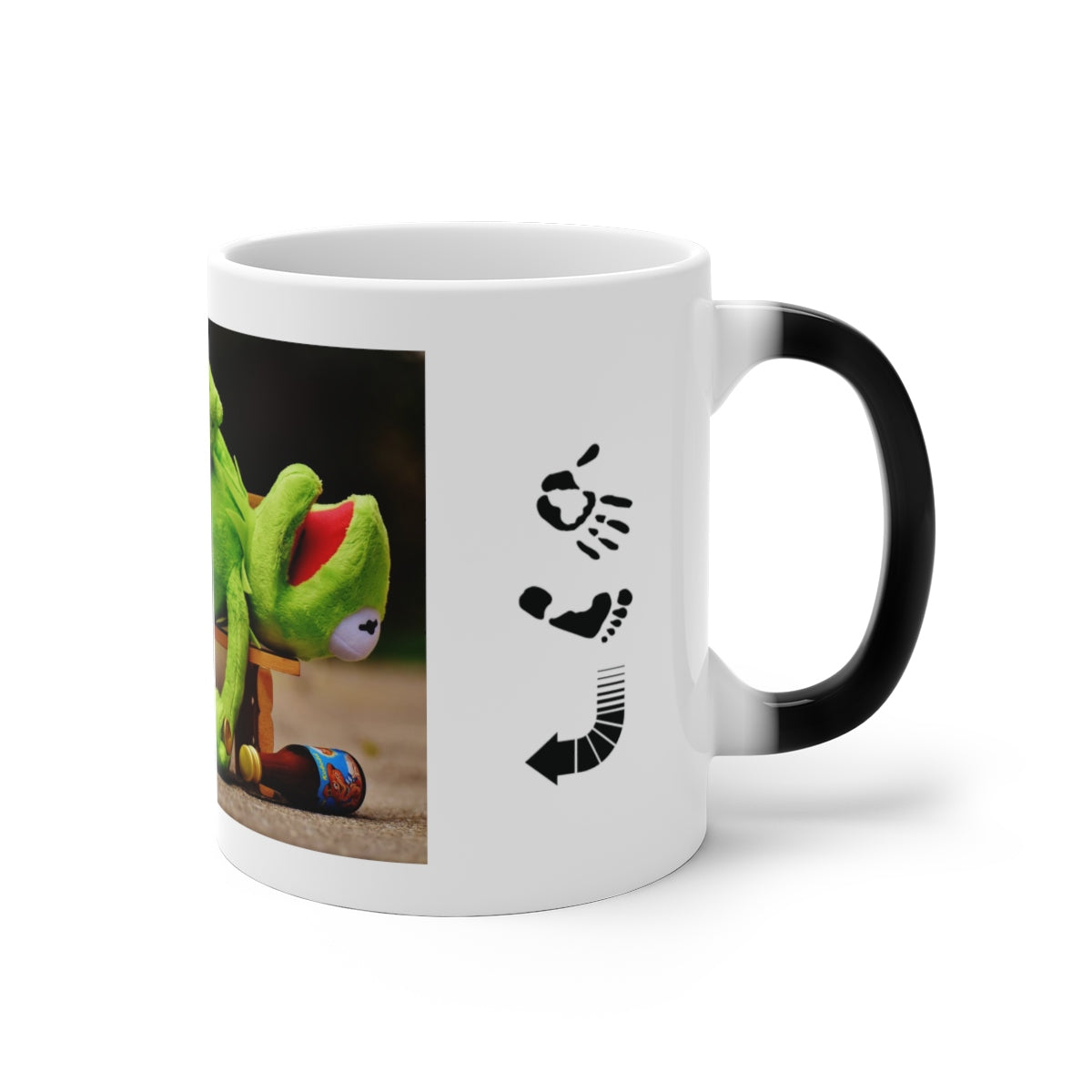 Five Toes Down Bad Day 1 Color Changing Mug