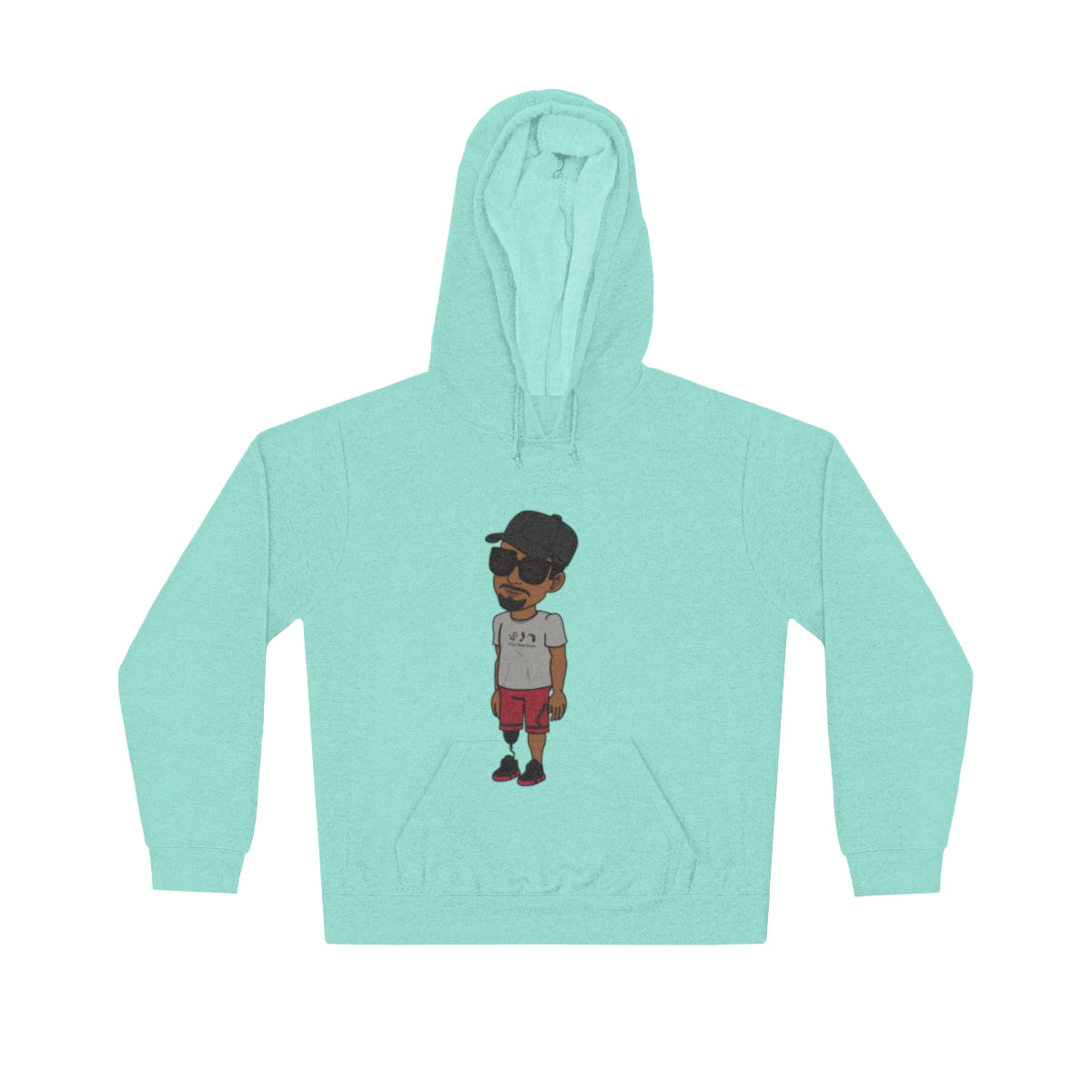 Five Toes Down Henry Amputee Unisex Lightweight Hoodie