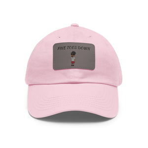 Five Toes Down Henry The Amputee Hat with Leather Patch