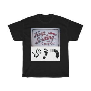 Five Toes Down Keep Smiling Unisex Tee