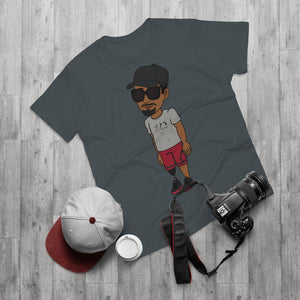 Five Toes Down Henry the Amputee Single Jersey Men's T-shirt