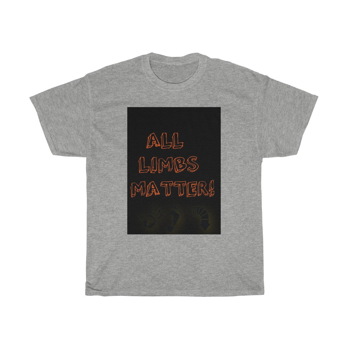 Five Toes Down All Limbs Matter Unisex Tee