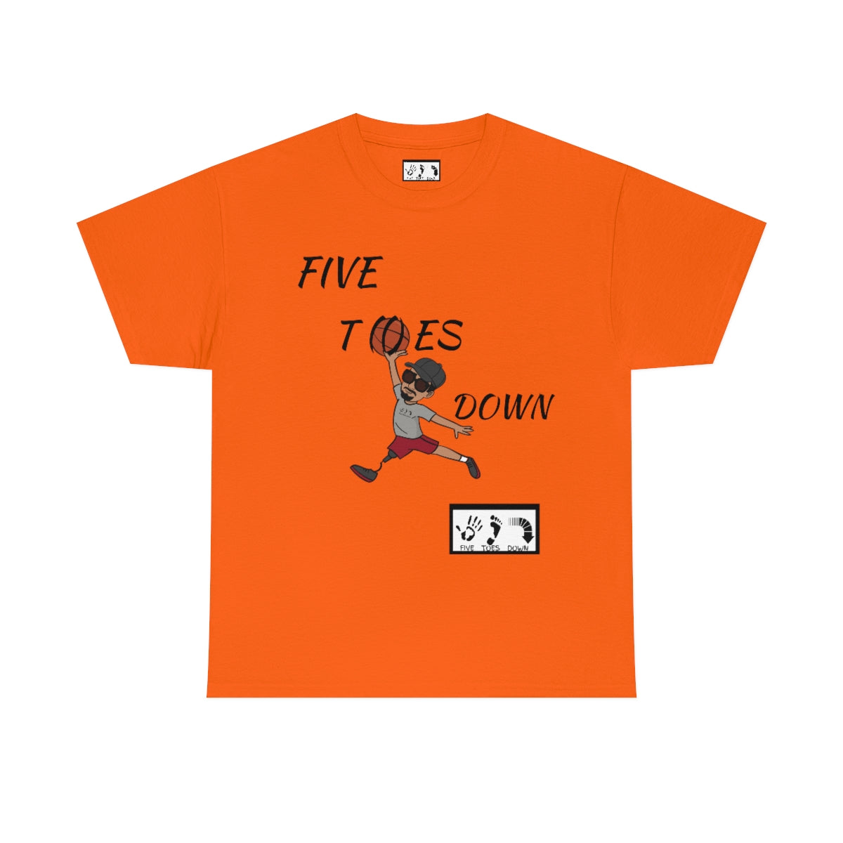 Five Toes Down Take Flight Unisex Tee